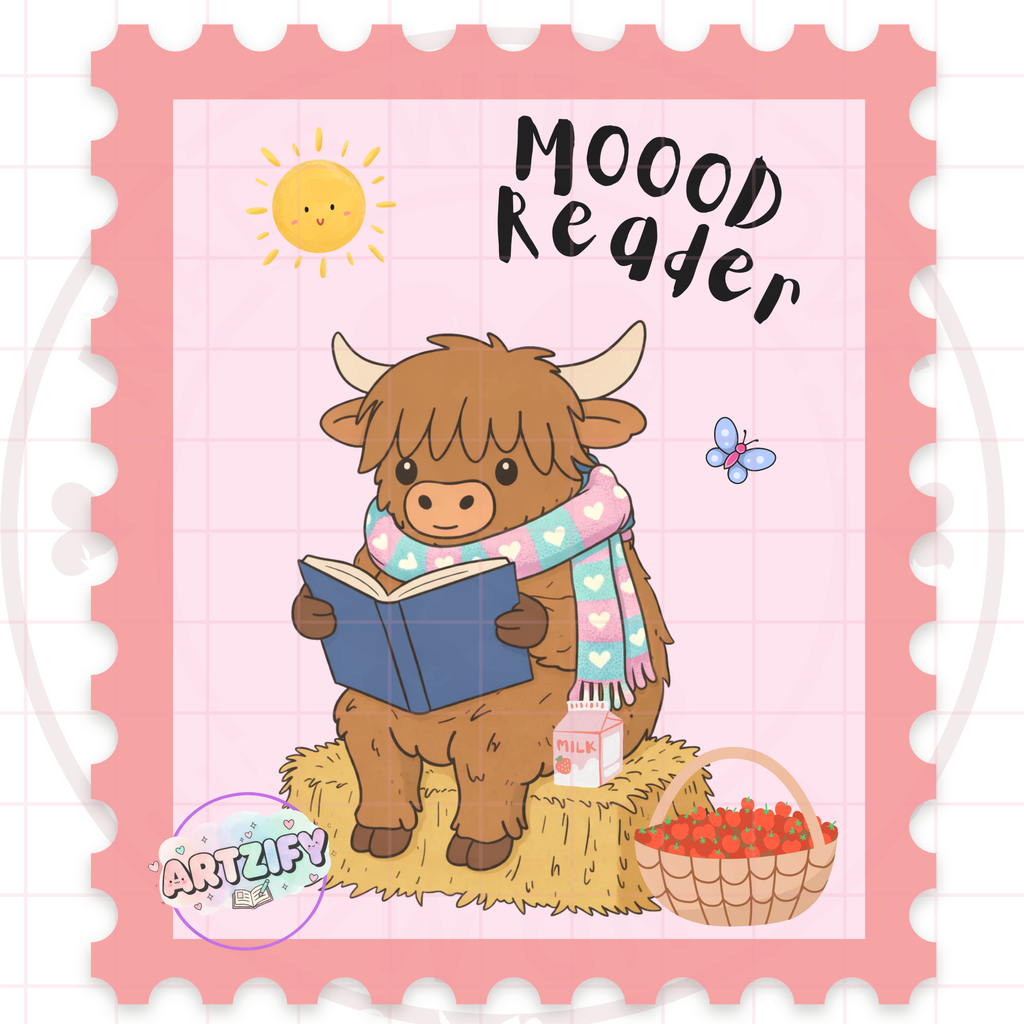 Mooood Reader Sticker