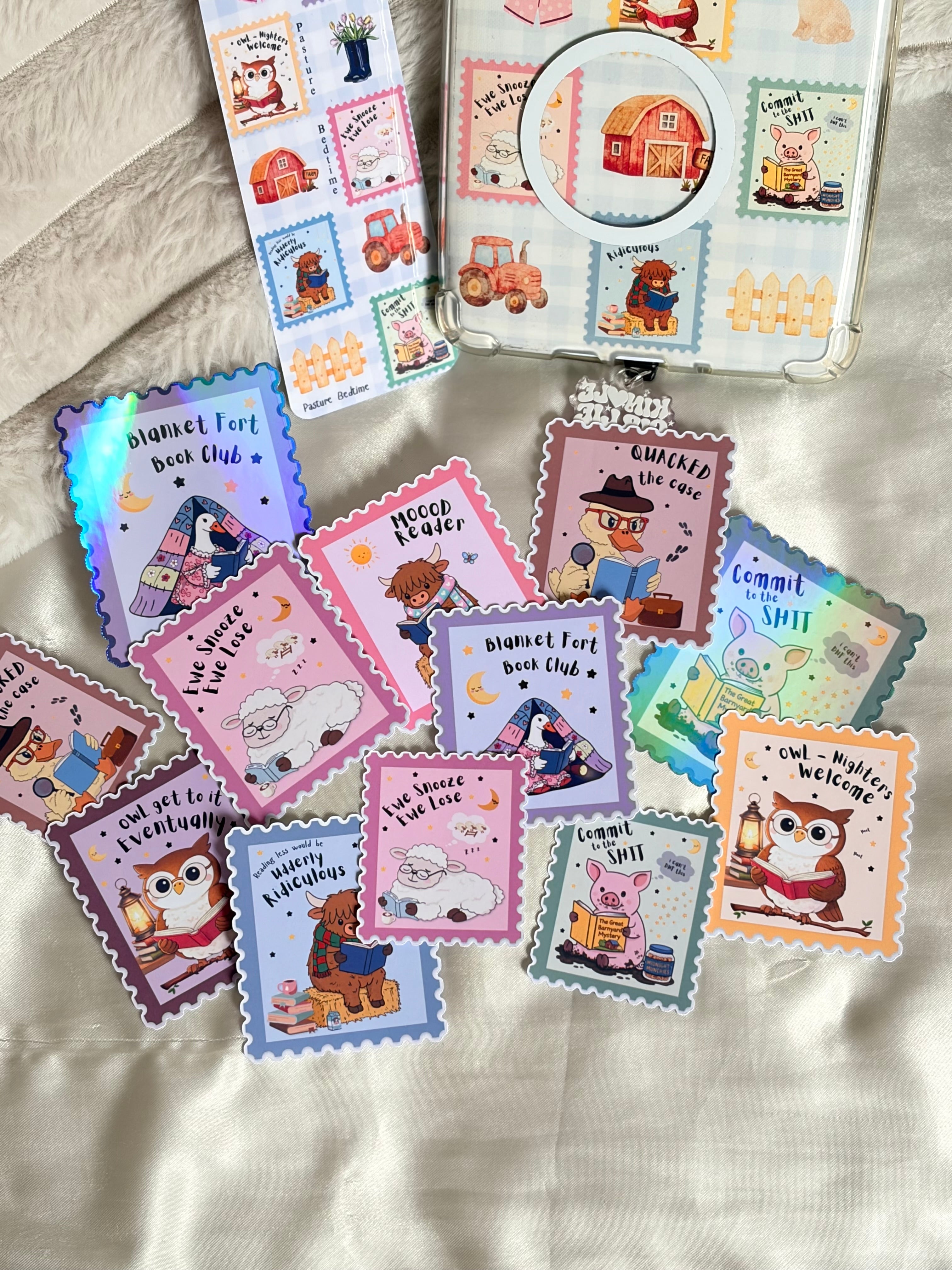 Pasture Bedtime Sticker Pack