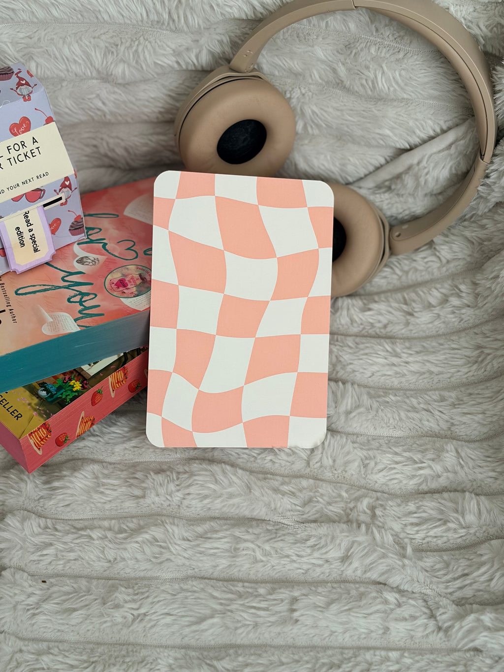 Peach Checkerboard Insert