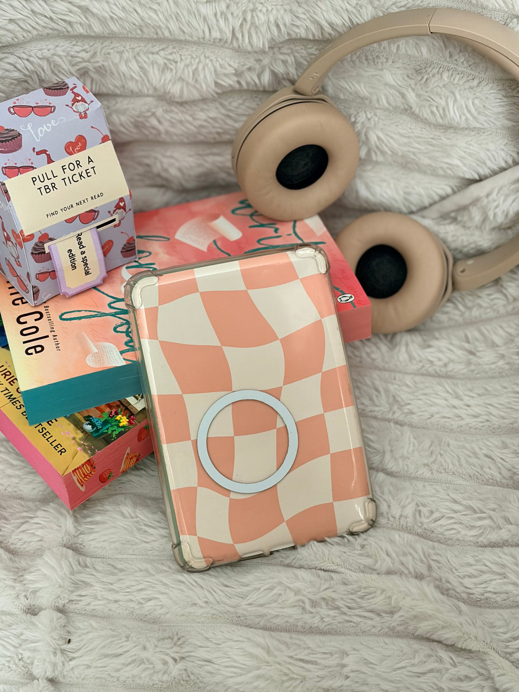 Peach Checkerboard Insert
