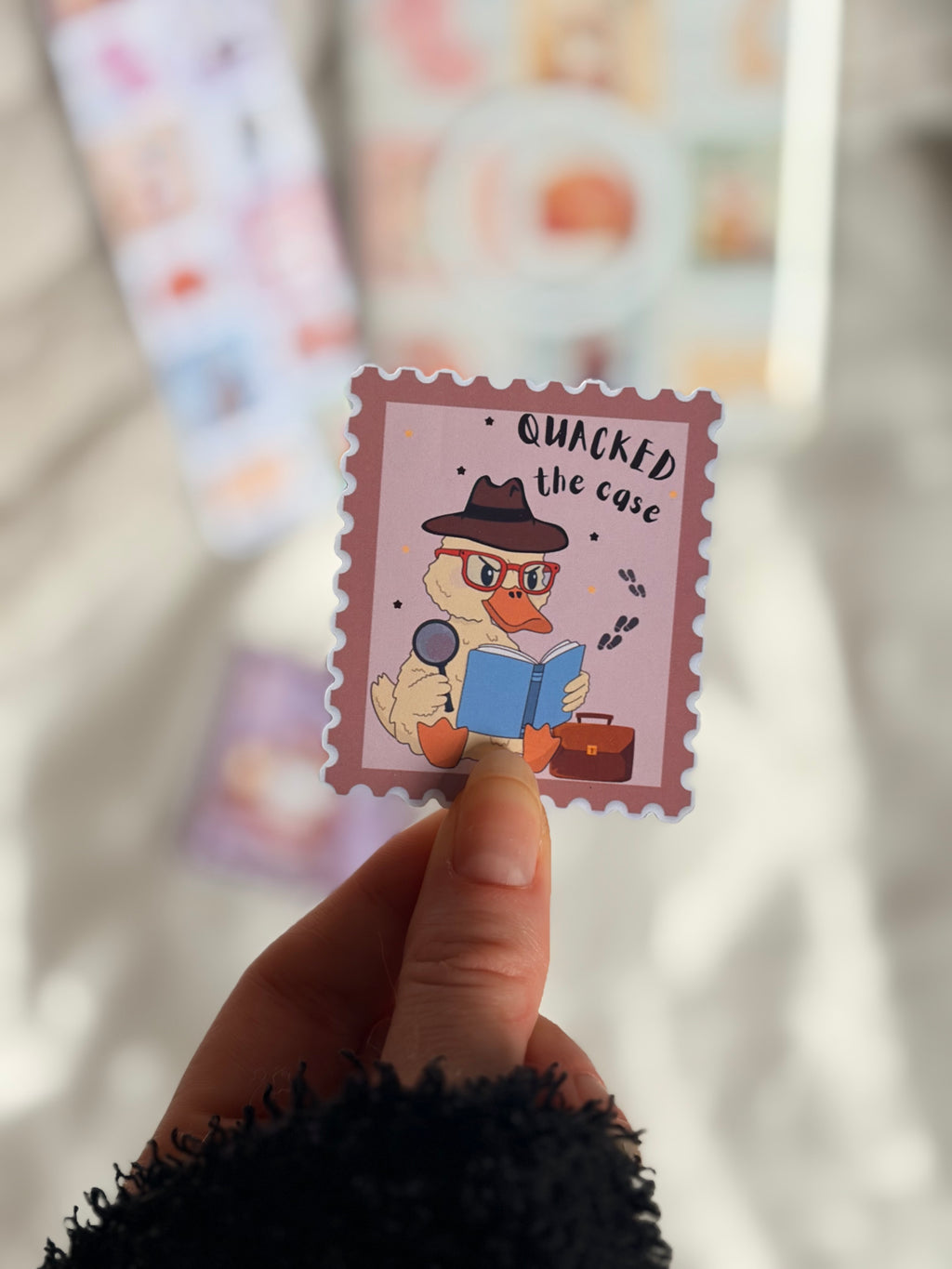 Quacked The Case Sticker