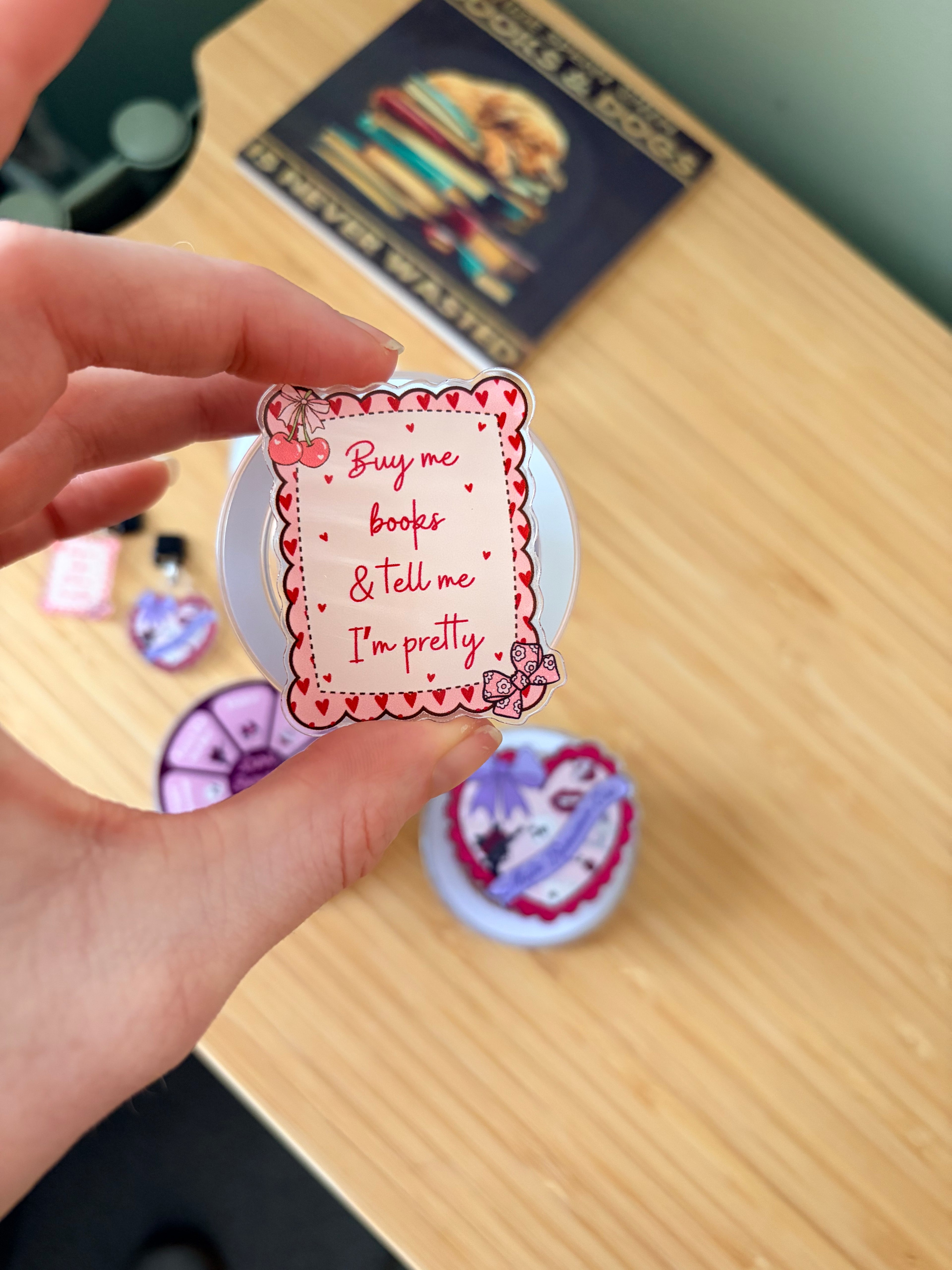Buy Me Books Magnetic Grip