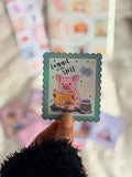 Commit to the Shit Sticker