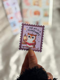 Owl get to it eventually Sticker