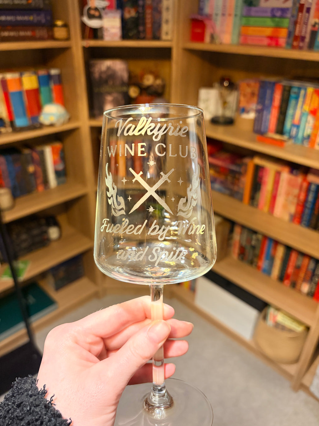 Valkyrie Club Wine Glass