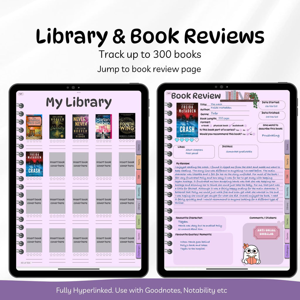 Digital Reading Journal